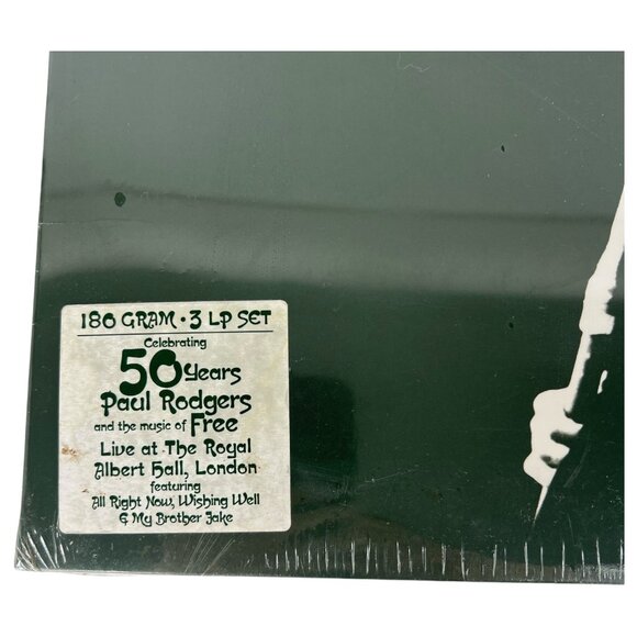 Paul Rodgers Free Spirit 180 Gram 3 LP Set Celebrating 50 Years Live At The Roya - Picture 2 of 5